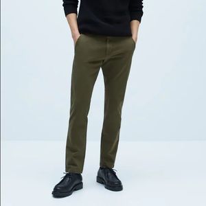 SLIM COMFORT FIT CHINO TROUSERS